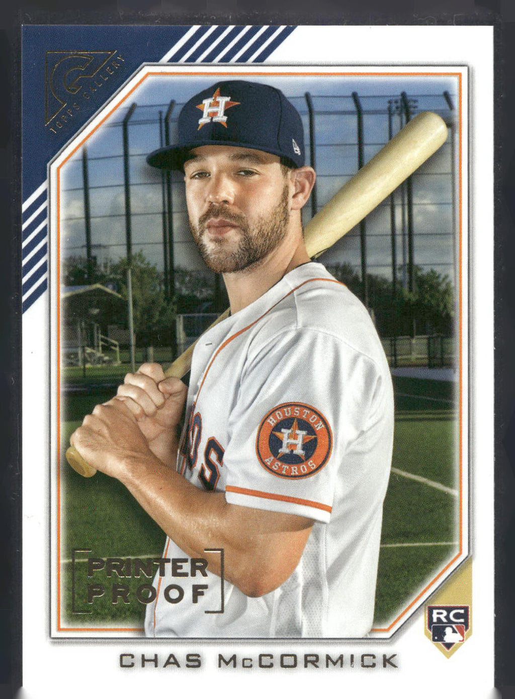 2022 Topps Gallery #198 Chas McCormick Printer Proof