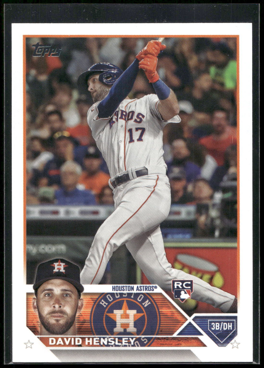 2023 Topps #649 David Hensley