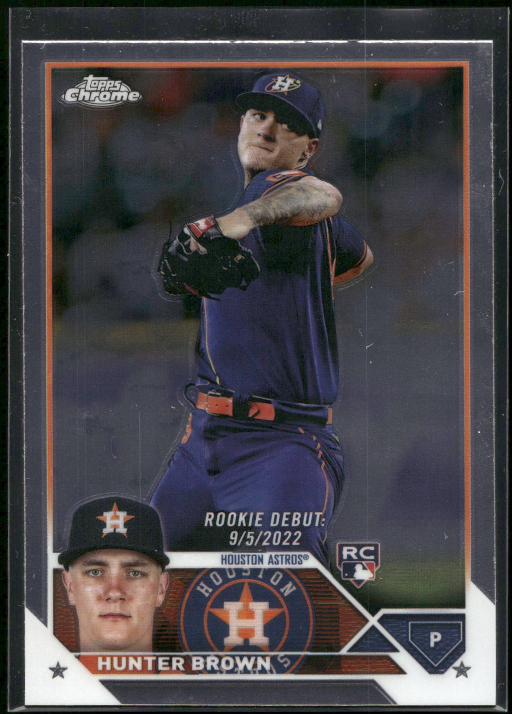 2023 Topps Chrome Update #USC163 Hunter Brown