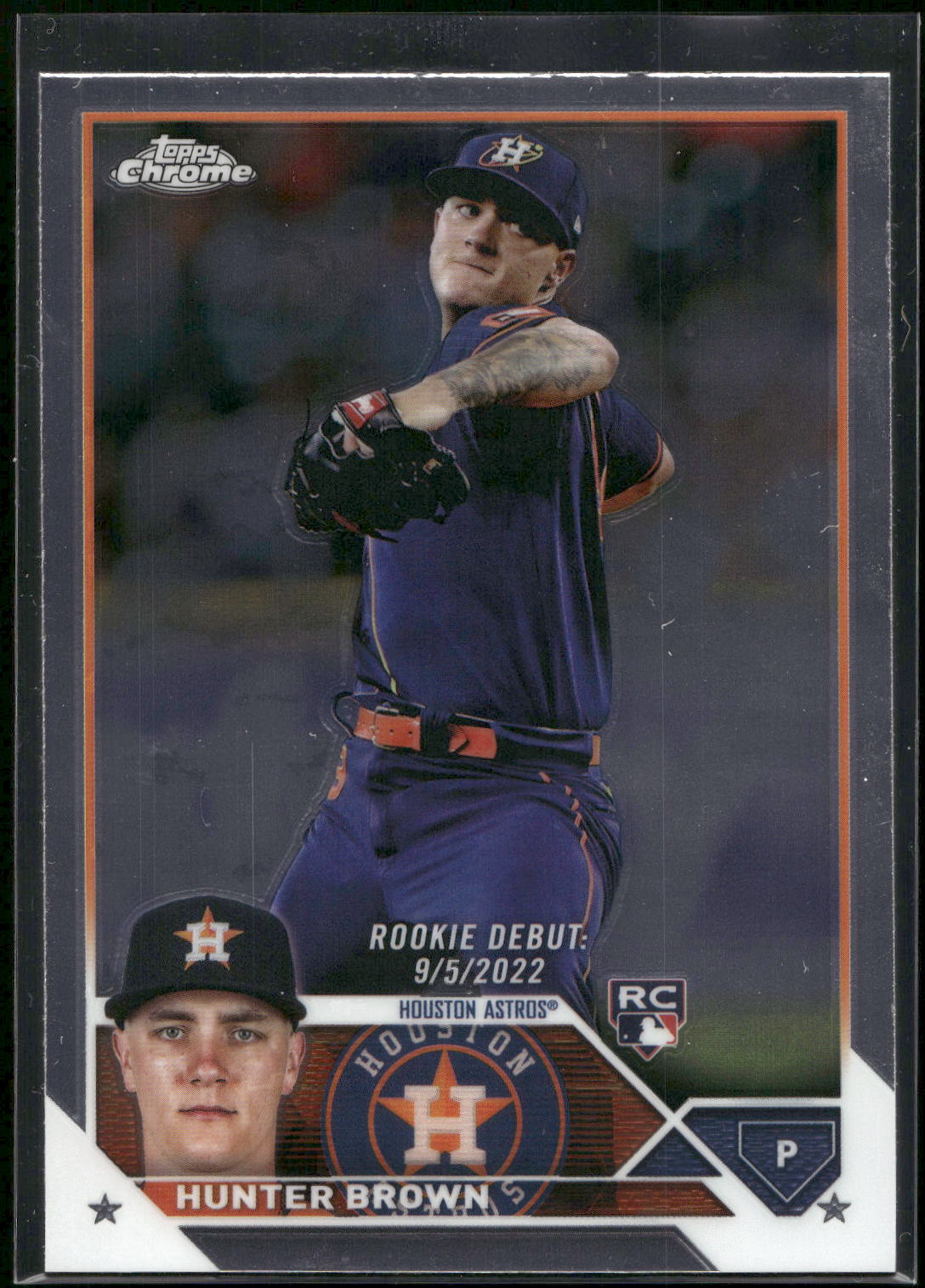 2023 Topps Chrome Update #USC163 Hunter Brown