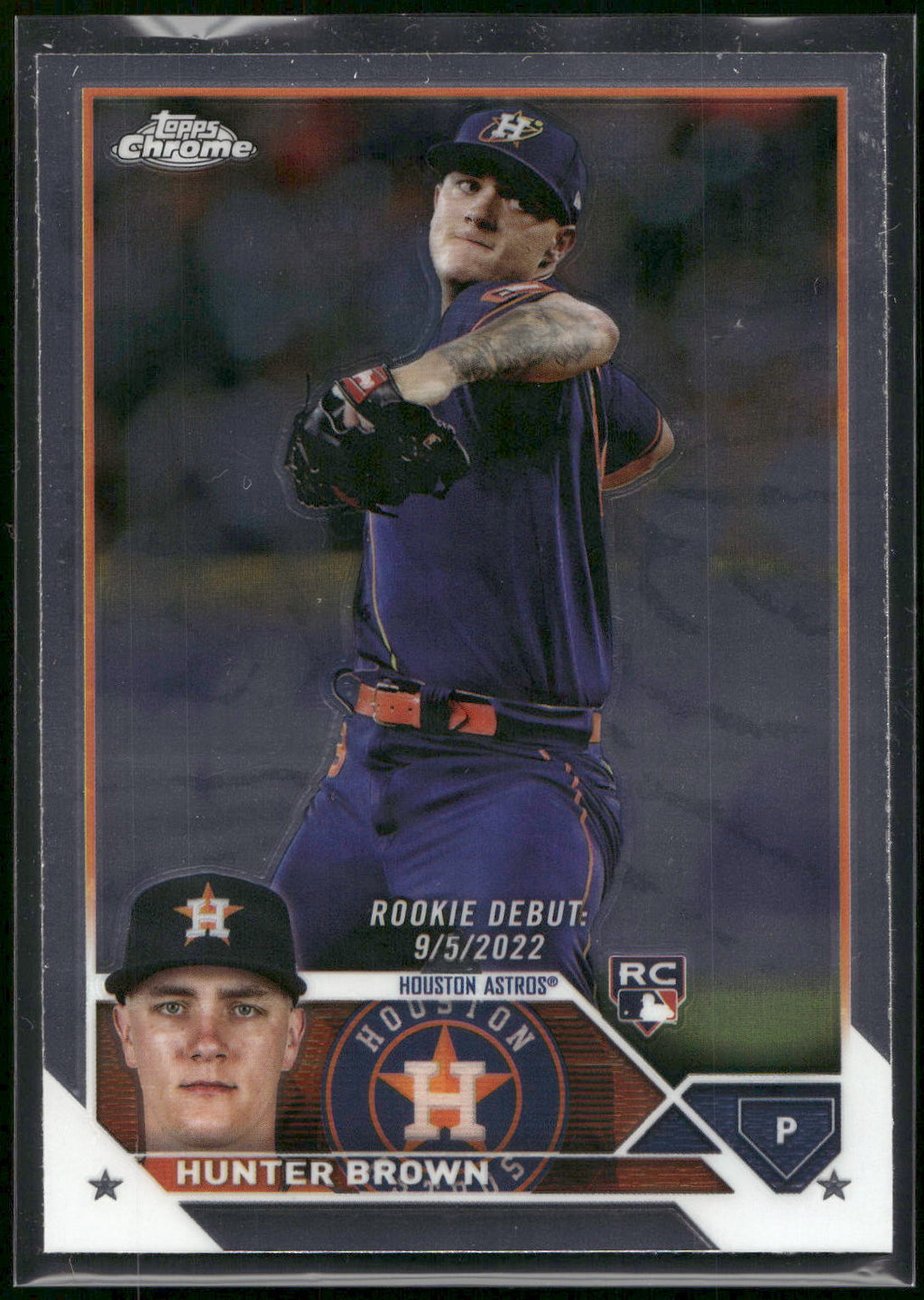 2023 Topps Chrome Update #USC163 Hunter Brown