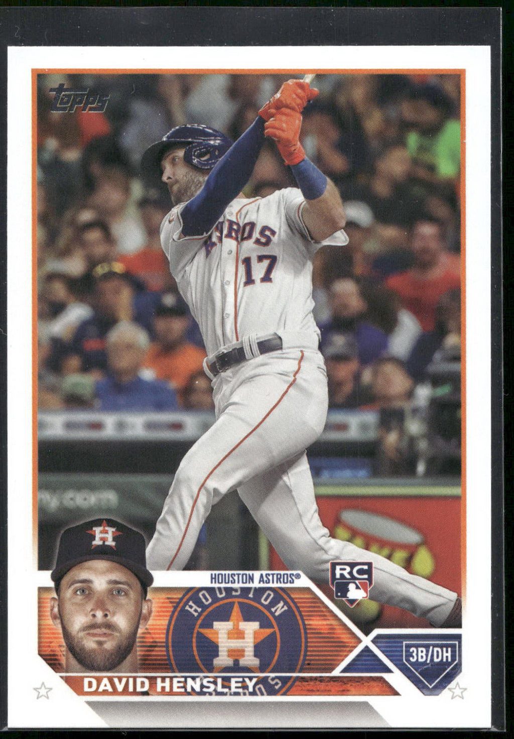 2023 Topps #649 David Hensley