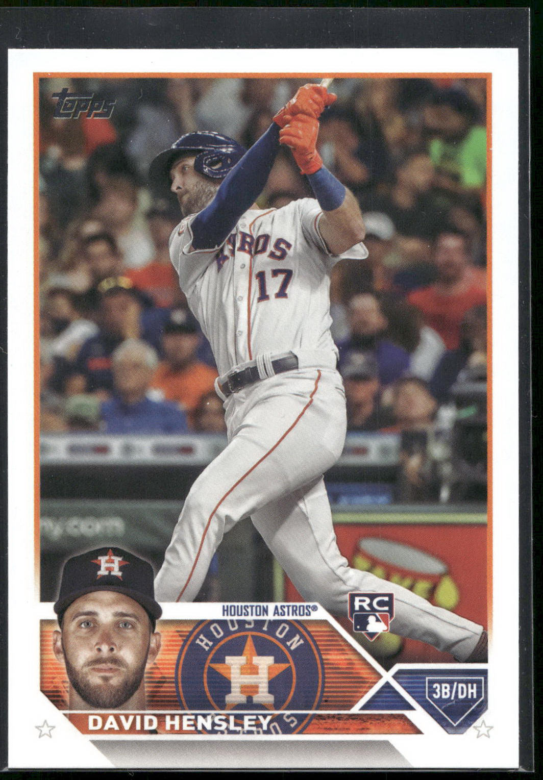 2023 Topps #649 David Hensley