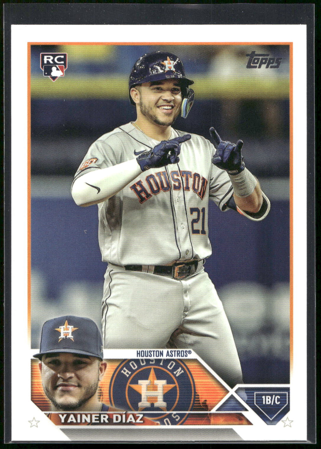 2023 Topps #635 Yainer Díaz