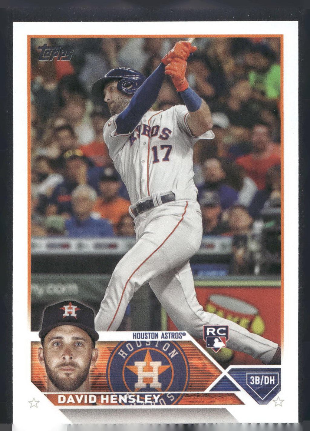 2023 Topps #649 David Hensley