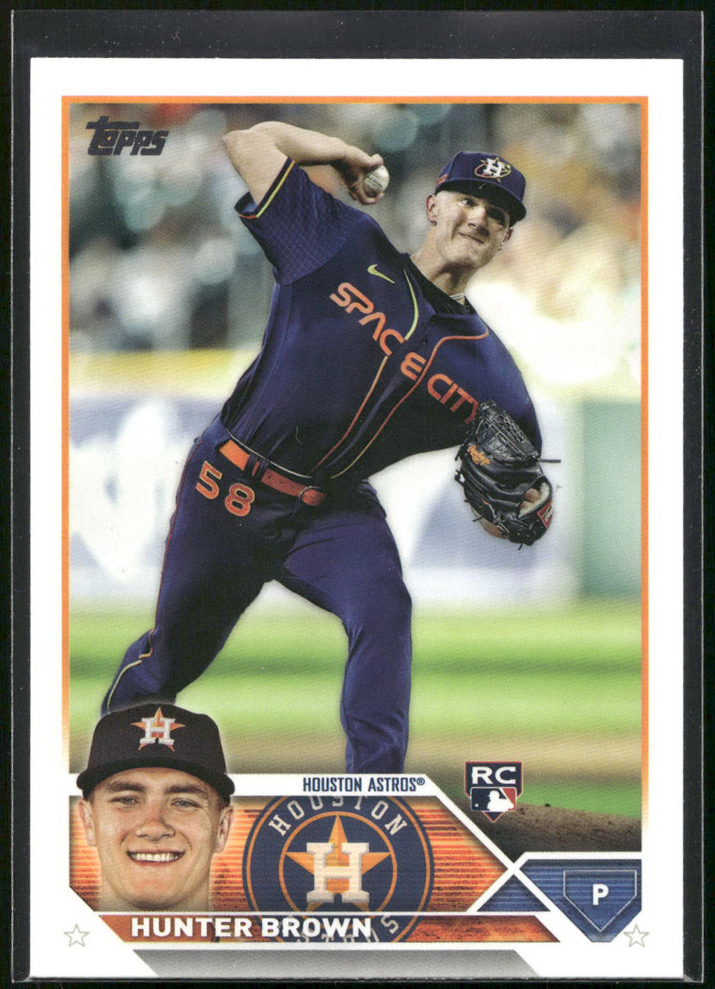 2023 Topps #111 Hunter Brown