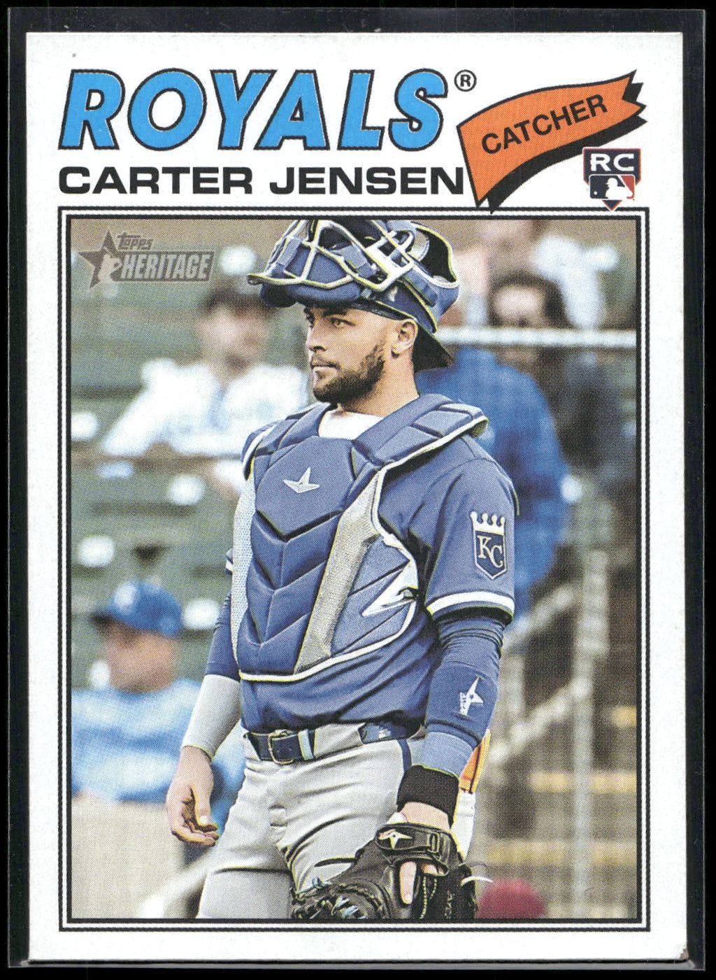 2026 Topps Heritage #199 Carter Jensen
