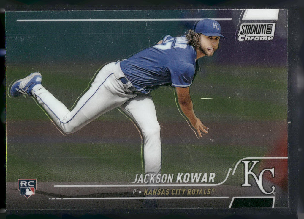 2022 Stadium Club Chrome #55 Jackson Kowar