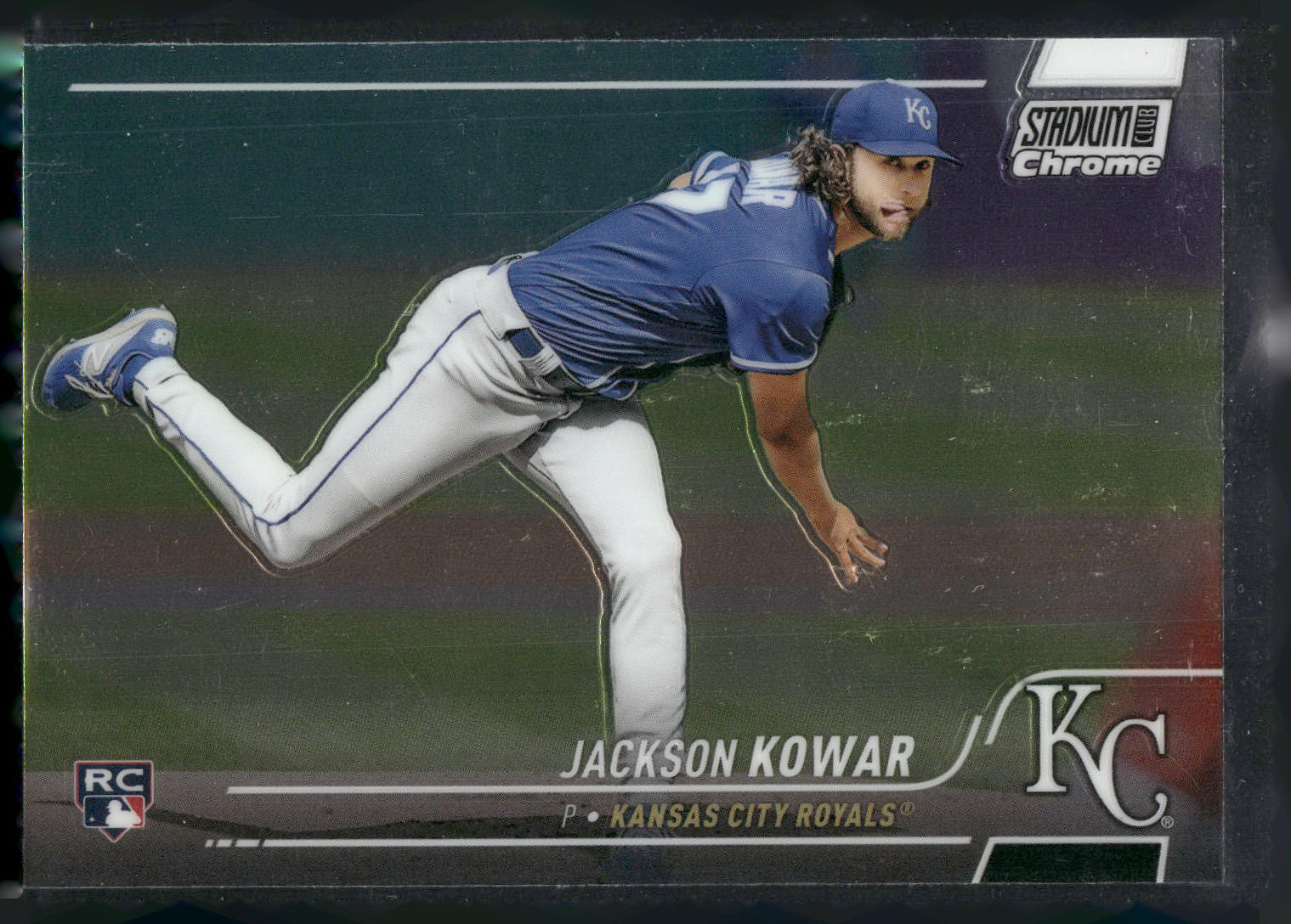 2022 Stadium Club Chrome #55 Jackson Kowar