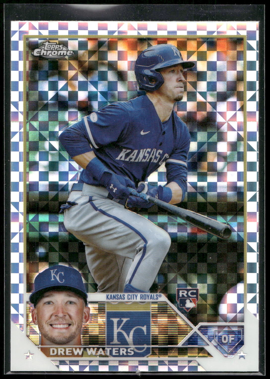 2023 Topps Chrome #147 Drew Waters X-Fractors
