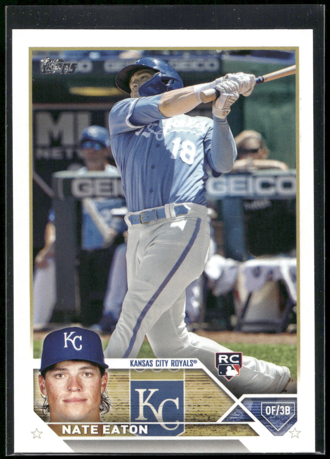 2023 Topps #557 Nate Eaton