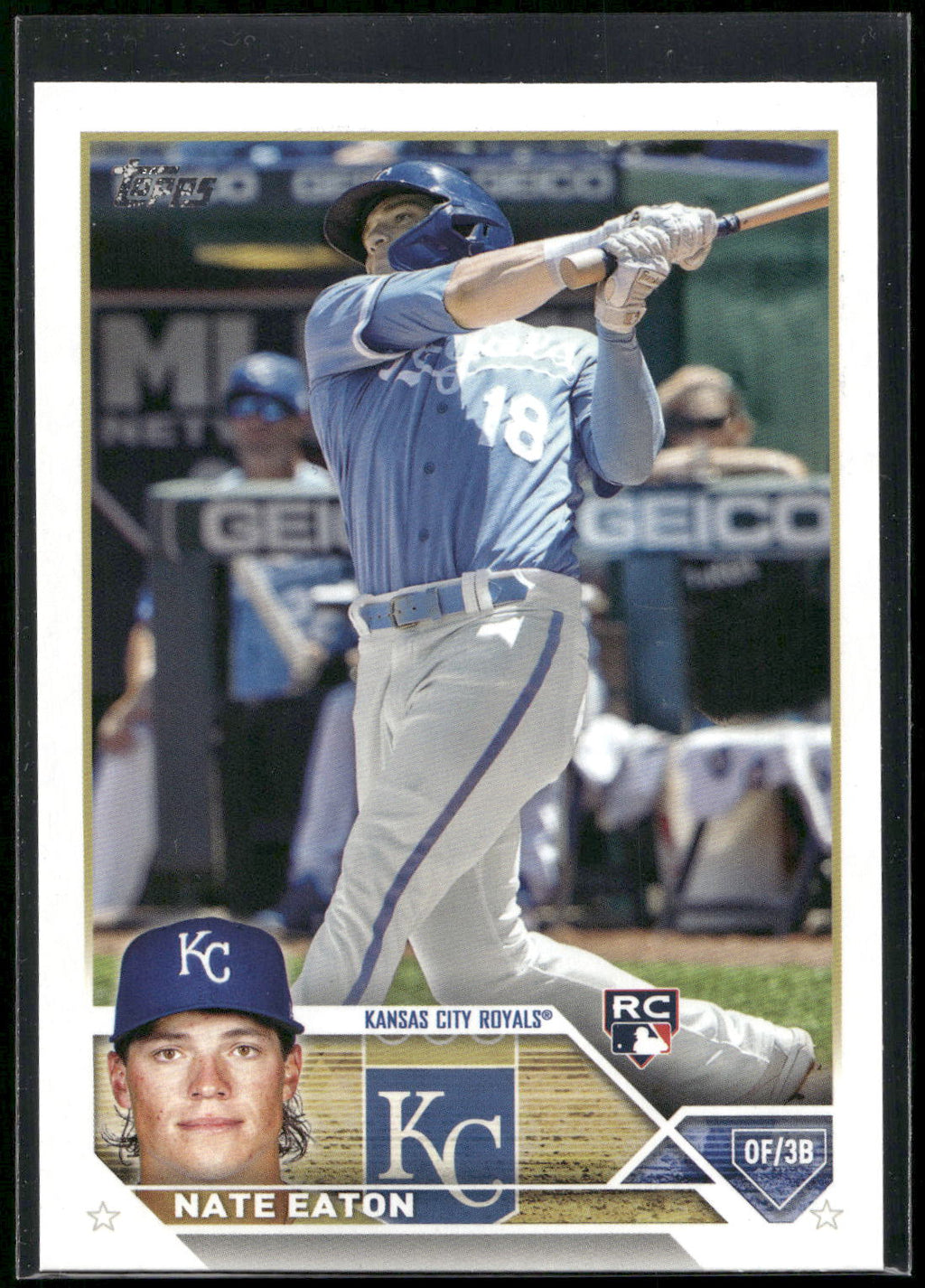 2023 Topps #557 Nate Eaton
