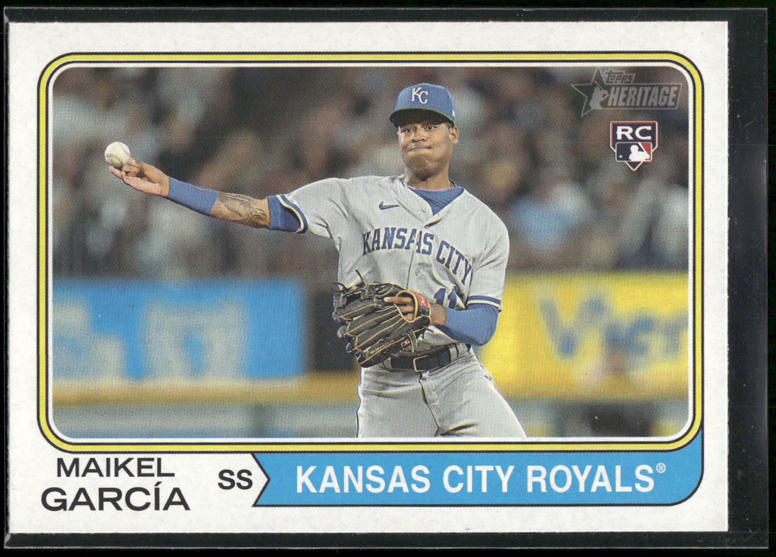 2023 Topps Heritage #311 Maikel García