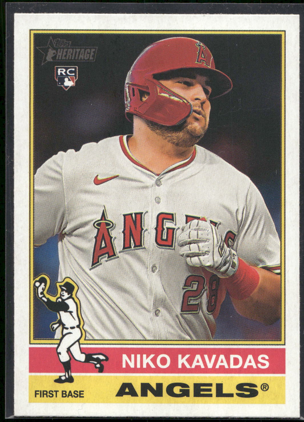 2025 Topps Heritage #320 Niko Kavadas