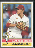 2025 Topps Heritage #322 Sam Aldegheri