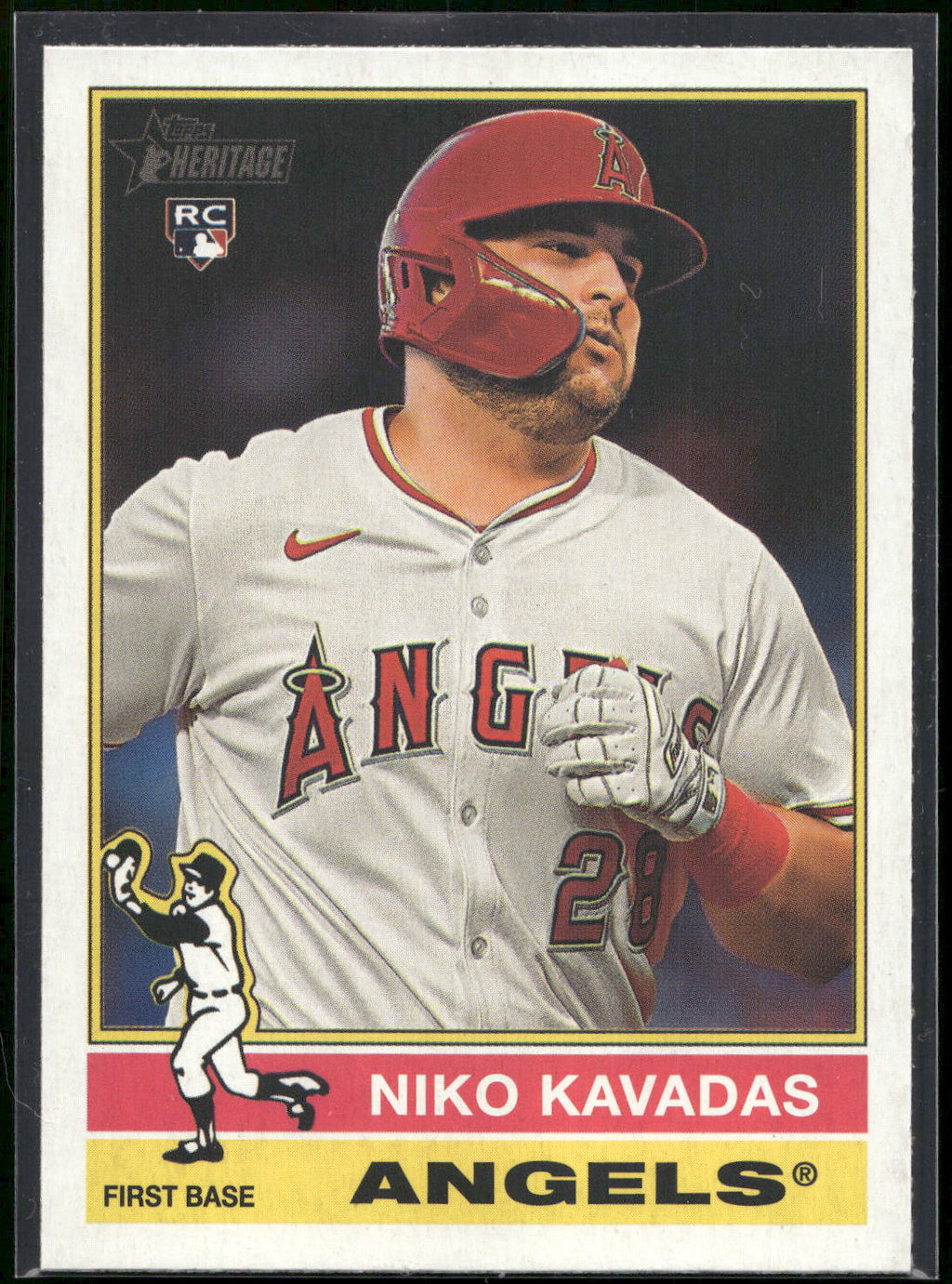 2025 Topps Heritage #320 Niko Kavadas