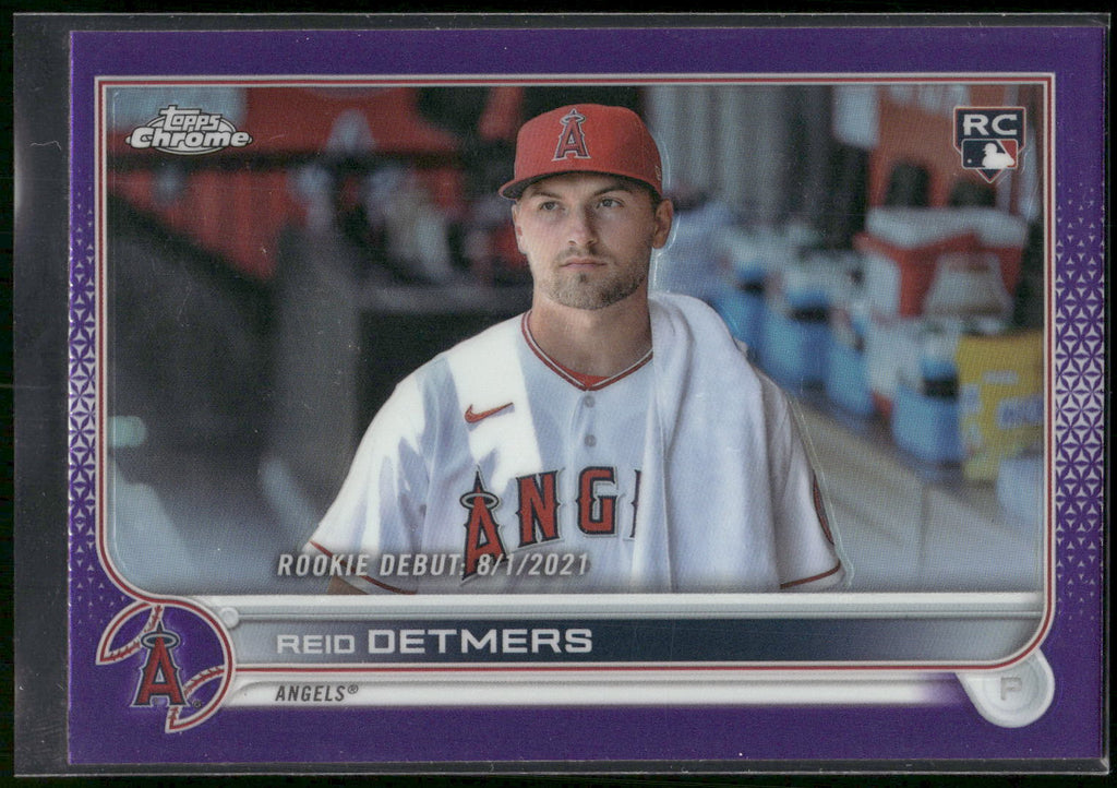 2022 Topps Chrome Update #USC90 Reid Detmers Purple Refractor