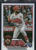2023 Topps Update #US124 Michael Stefanic Rainbow Foil