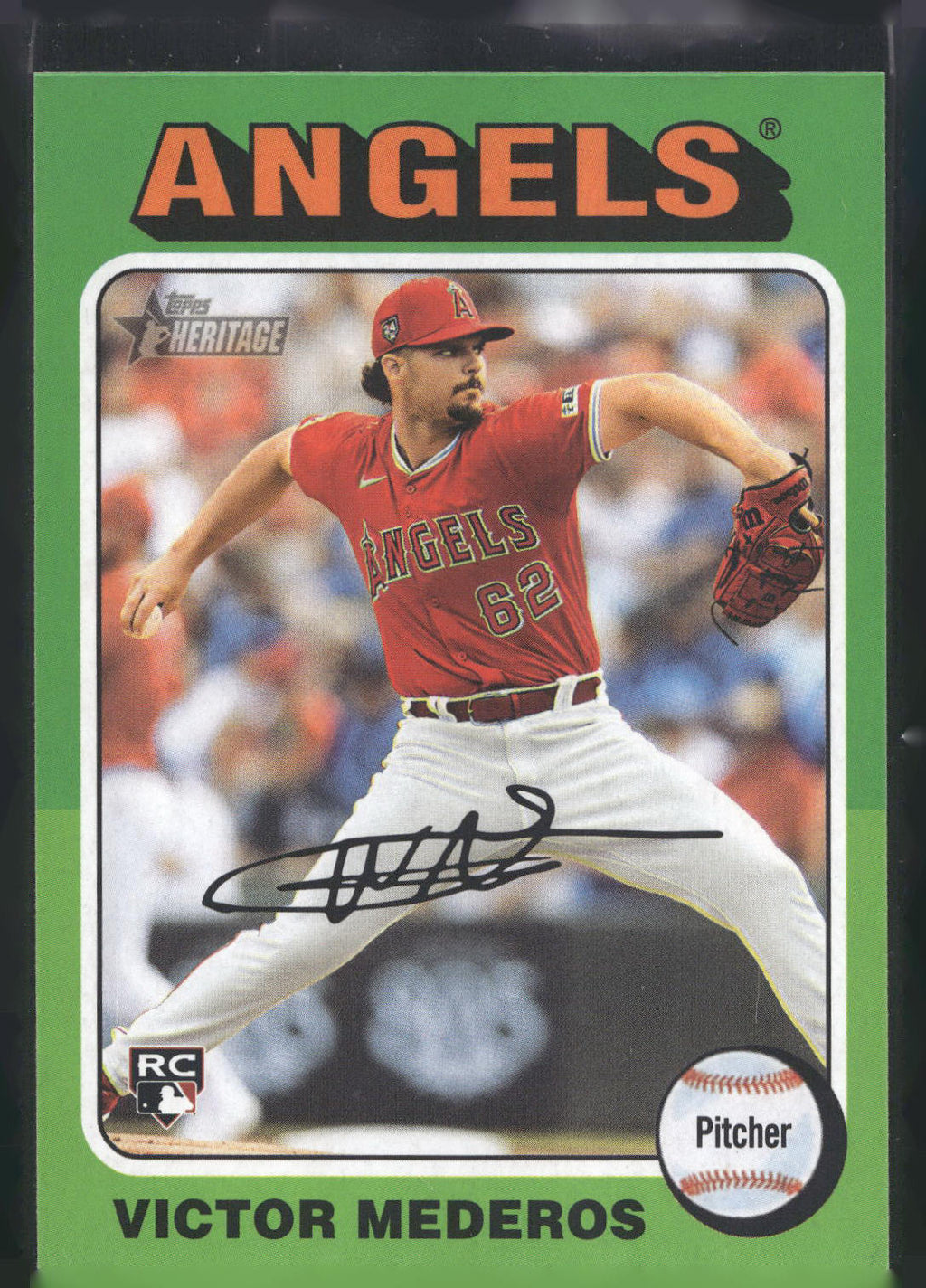 2024 Topps Heritage #606 Victor Mederos