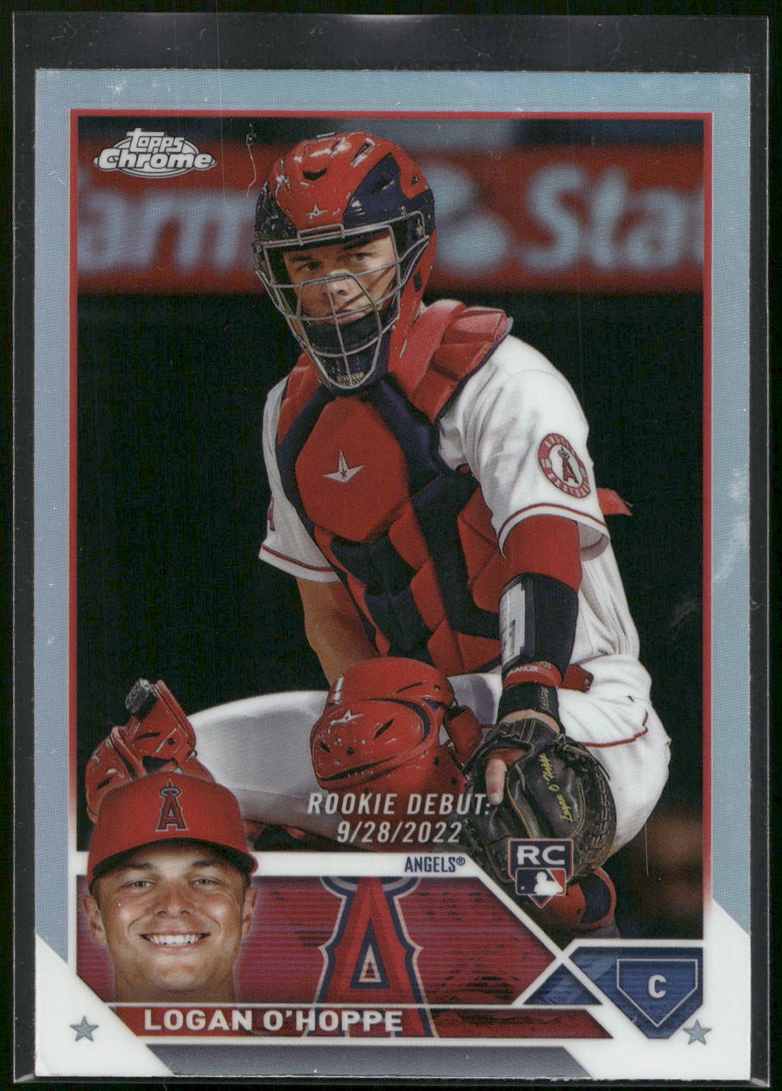 2023 Topps Chrome Update #USC62 Logan O'Hoppe