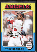 2024 Topps Heritage #109 Trey Cabbage