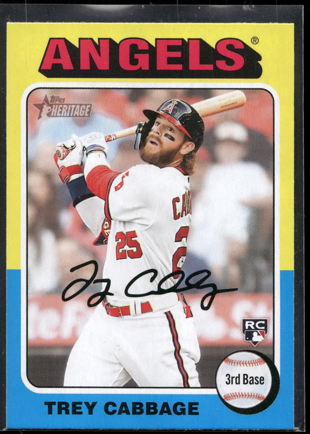 2024 Topps Heritage #109 Trey Cabbage