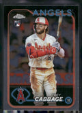 2024 Topps Chrome #226 Trey Cabbage