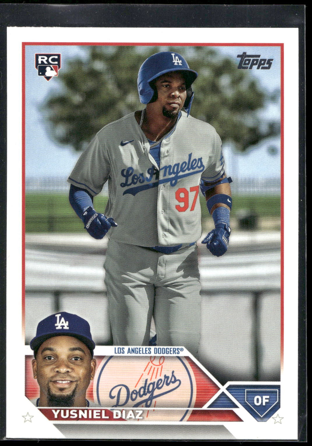 2023 Topps #536 Yusniel Diaz
