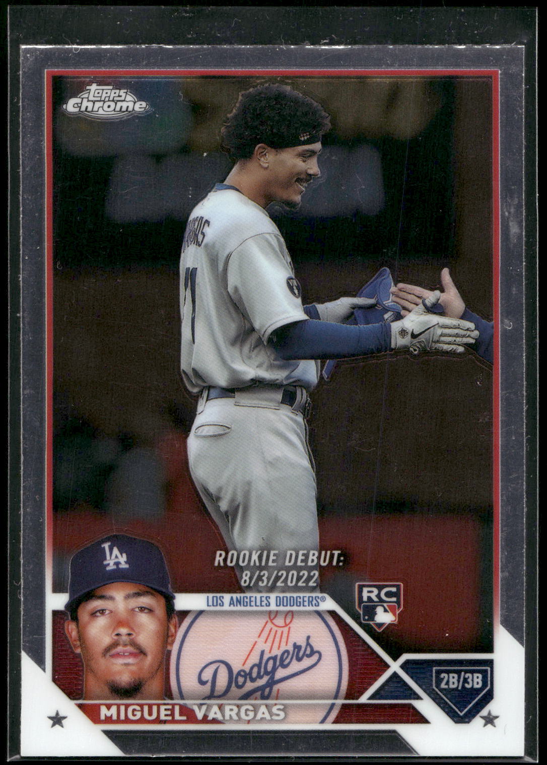 2023 Topps Chrome Update #USC33 Miguel Vargas