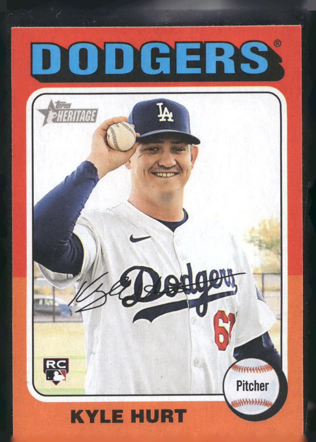 2024 Topps Heritage #609 Kyle Hurt