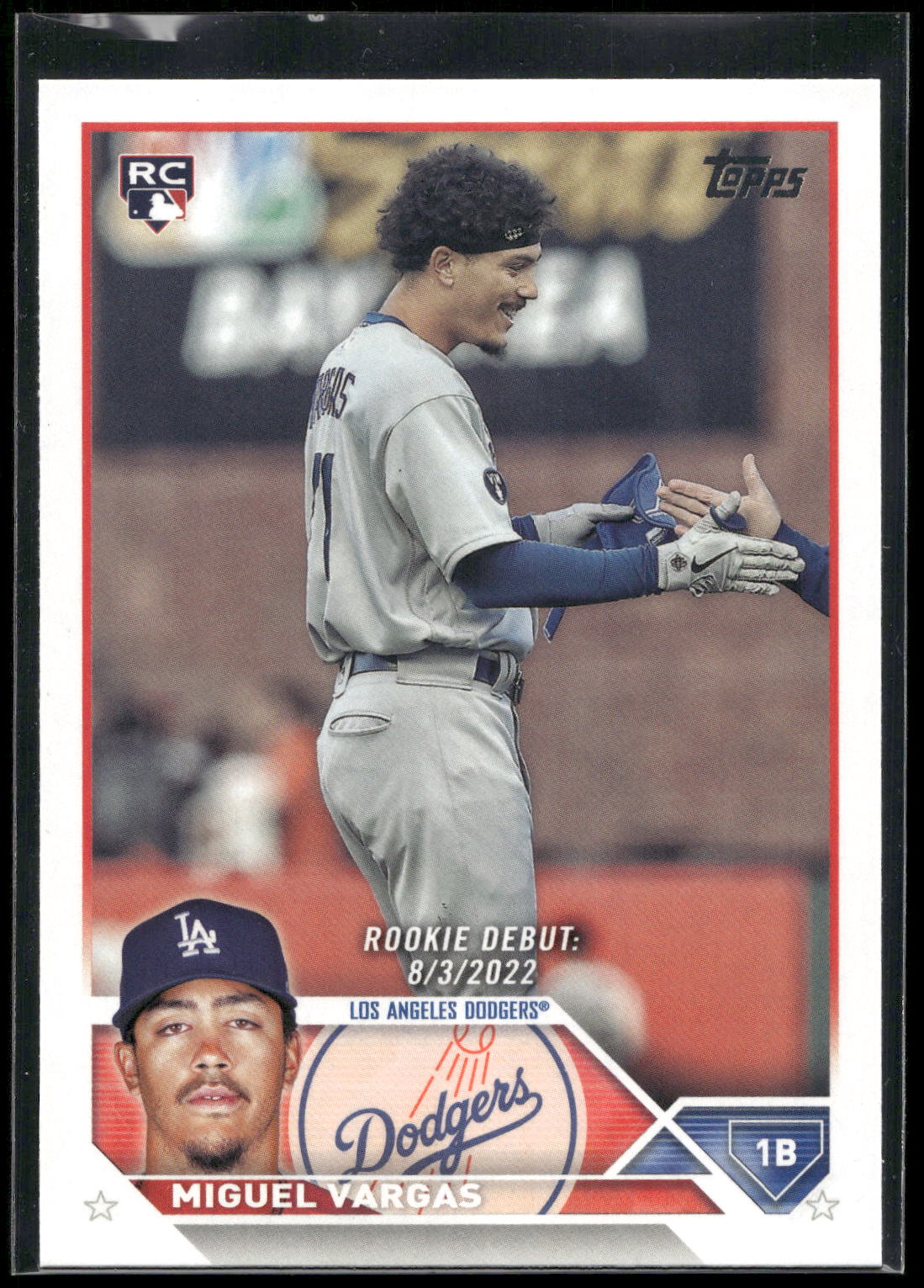 2023 Topps Update #US142 Miguel Vargas