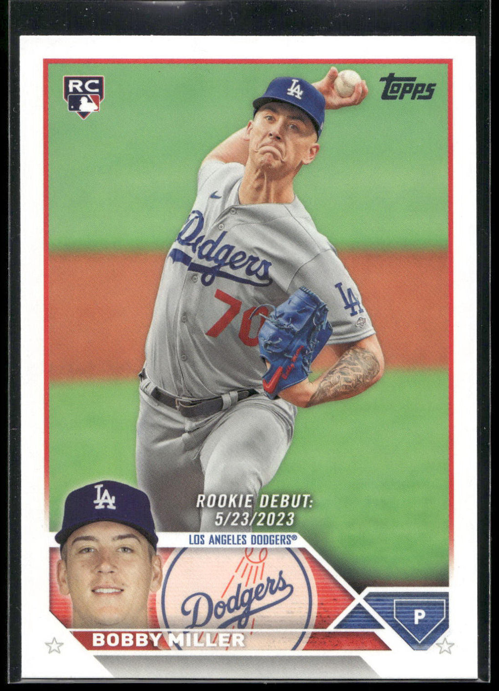 2023 Topps Update #US40 Bobby Miller