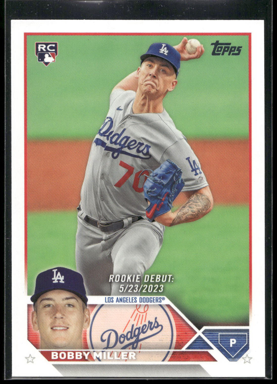 2023 Topps Update #US40 Bobby Miller