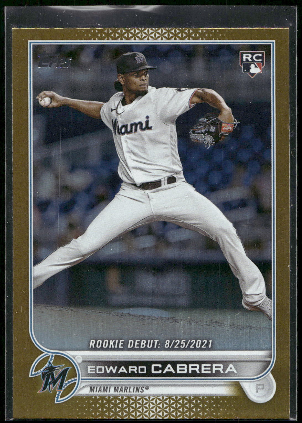 2022 Topps Update #US231 Edward Cabrera Gold Foil