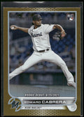 2022 Topps Update #US231 Edward Cabrera Gold Foil