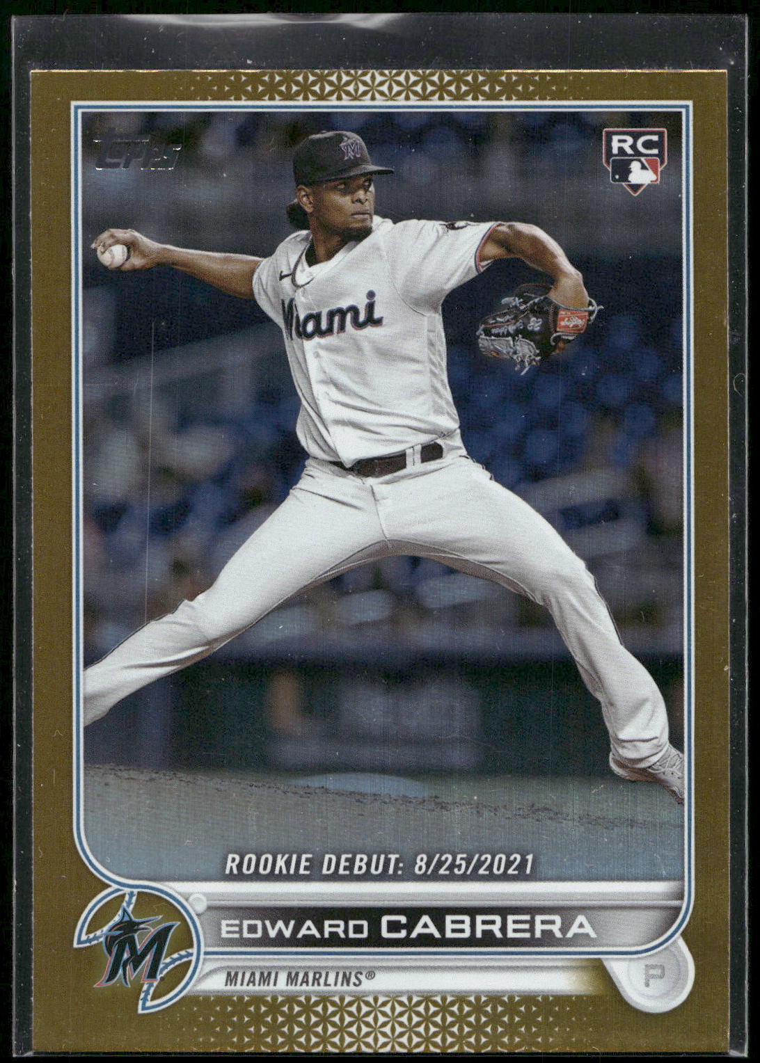2022 Topps Update #US231 Edward Cabrera Gold Foil