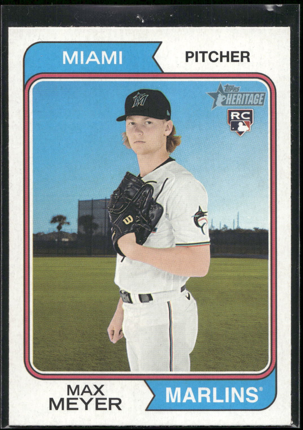 2023 Topps Heritage #367 Max Meyer