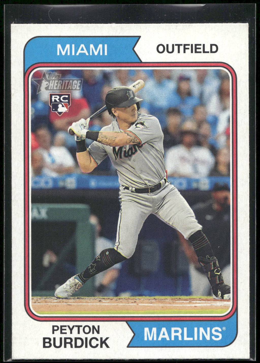 2023 Topps Heritage #322 Peyton Burdick