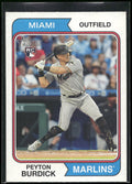 2023 Topps Heritage #322 Peyton Burdick