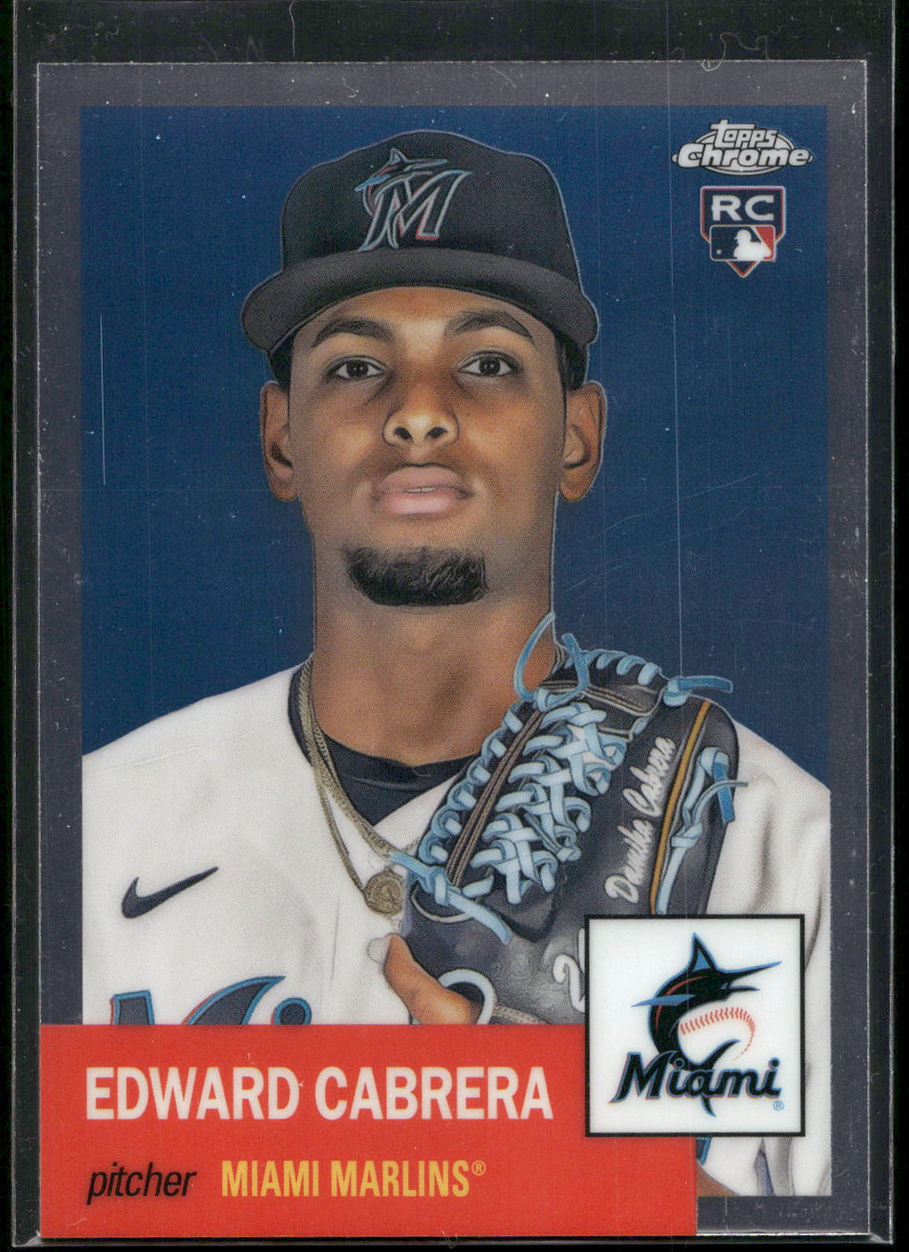 2022 Topps Chrome Platinum Anniversary #345 Edward Cabrera