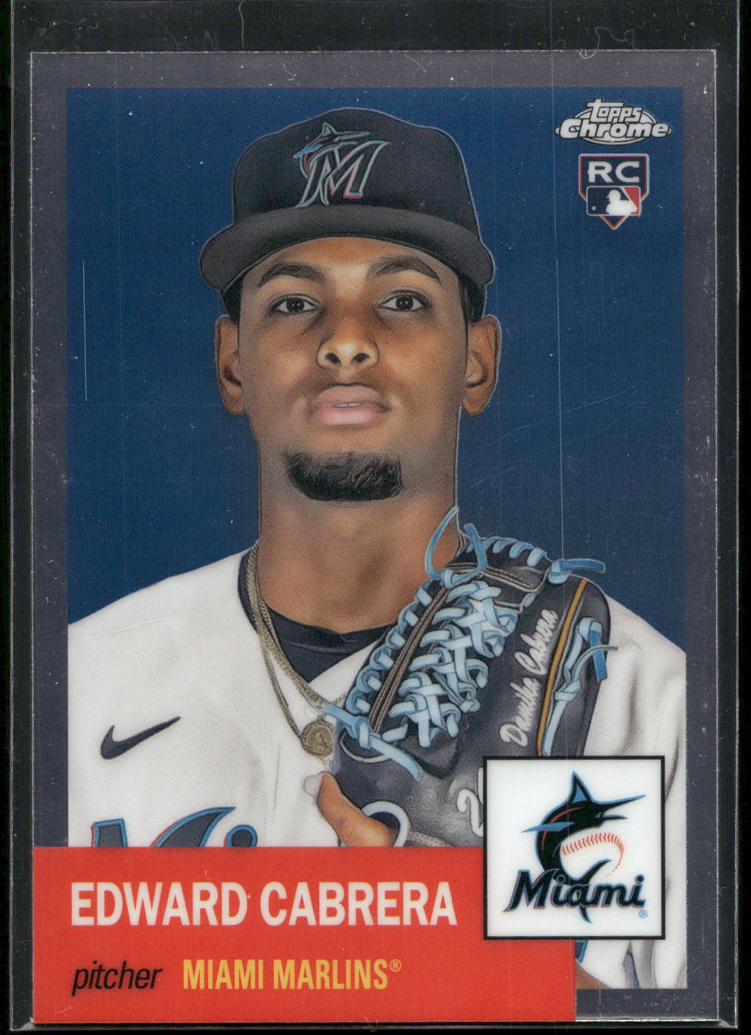 2022 Topps Chrome Platinum Anniversary #345 Edward Cabrera