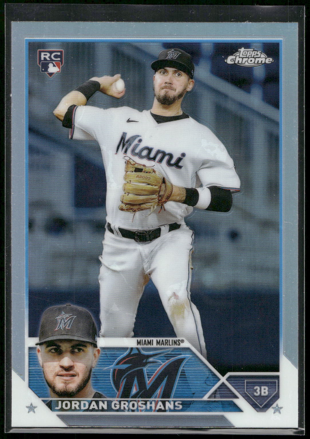 2023 Topps #386 Jordan Groshans Rainbow Foil