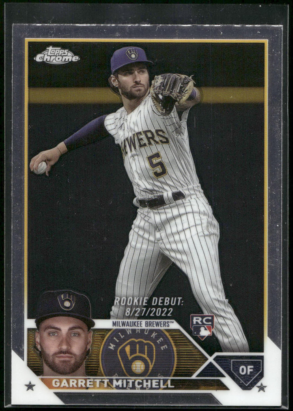 2023 Topps Chrome Update #USC56 Garrett Mitchell
