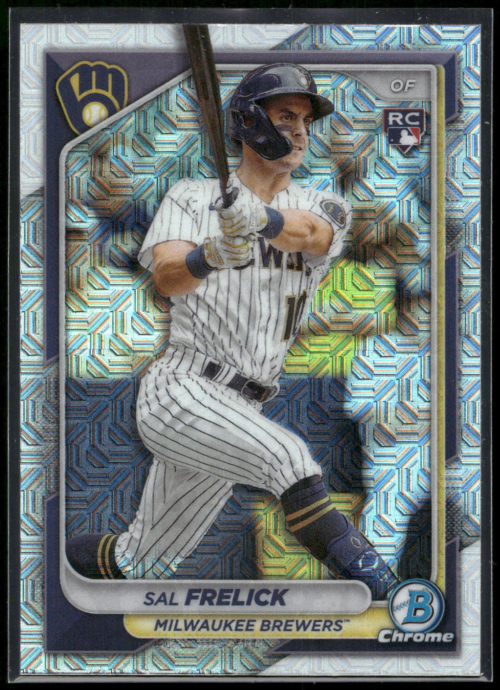 2024 Bowman #39 Sal Frelick Chrome Mojo Refractors