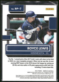 2022 Donruss #RP-7 Royce Lewis Rated Prospects Diamond
