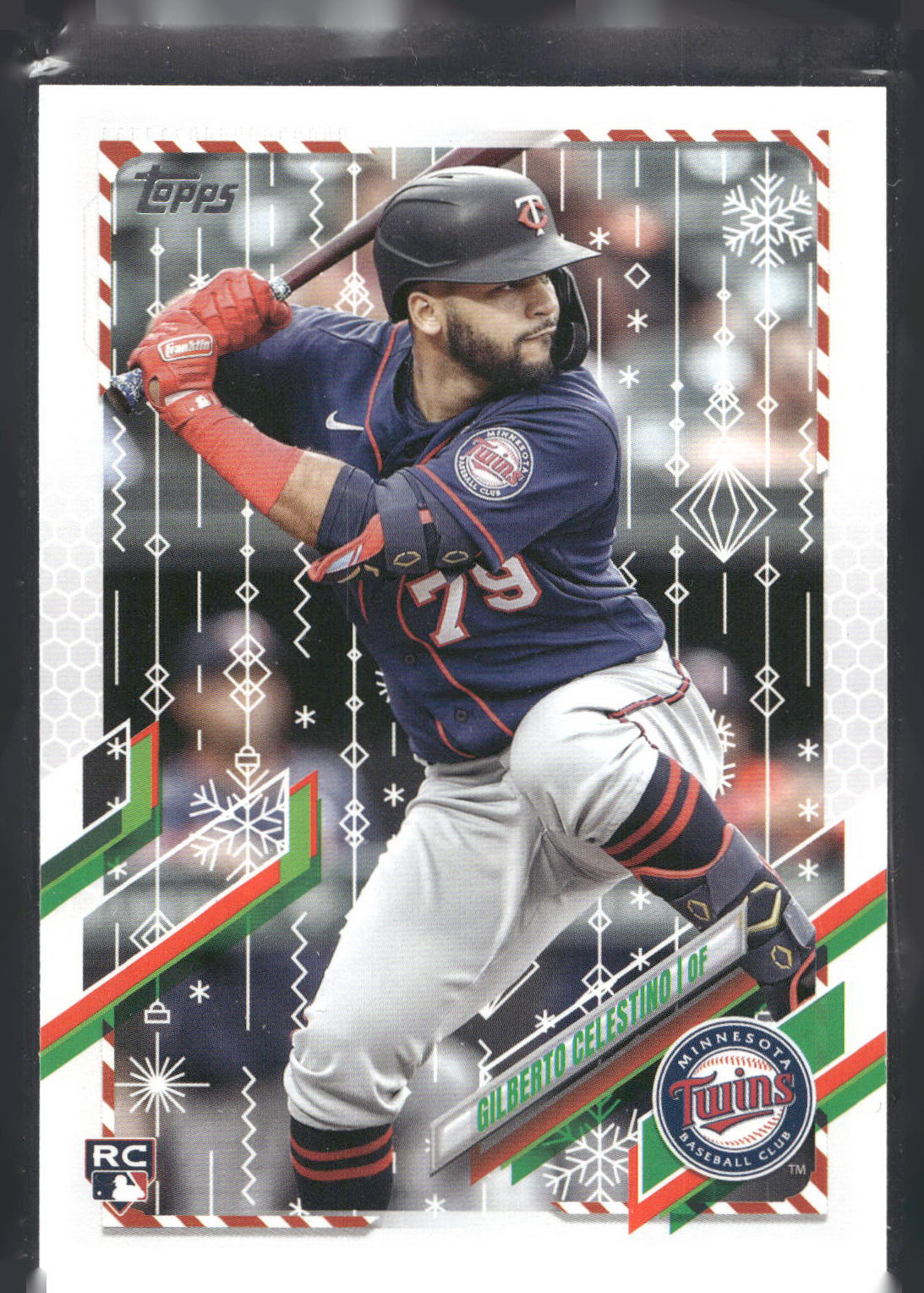 2021 Topps Holiday #HW193 Gilberto Celestino