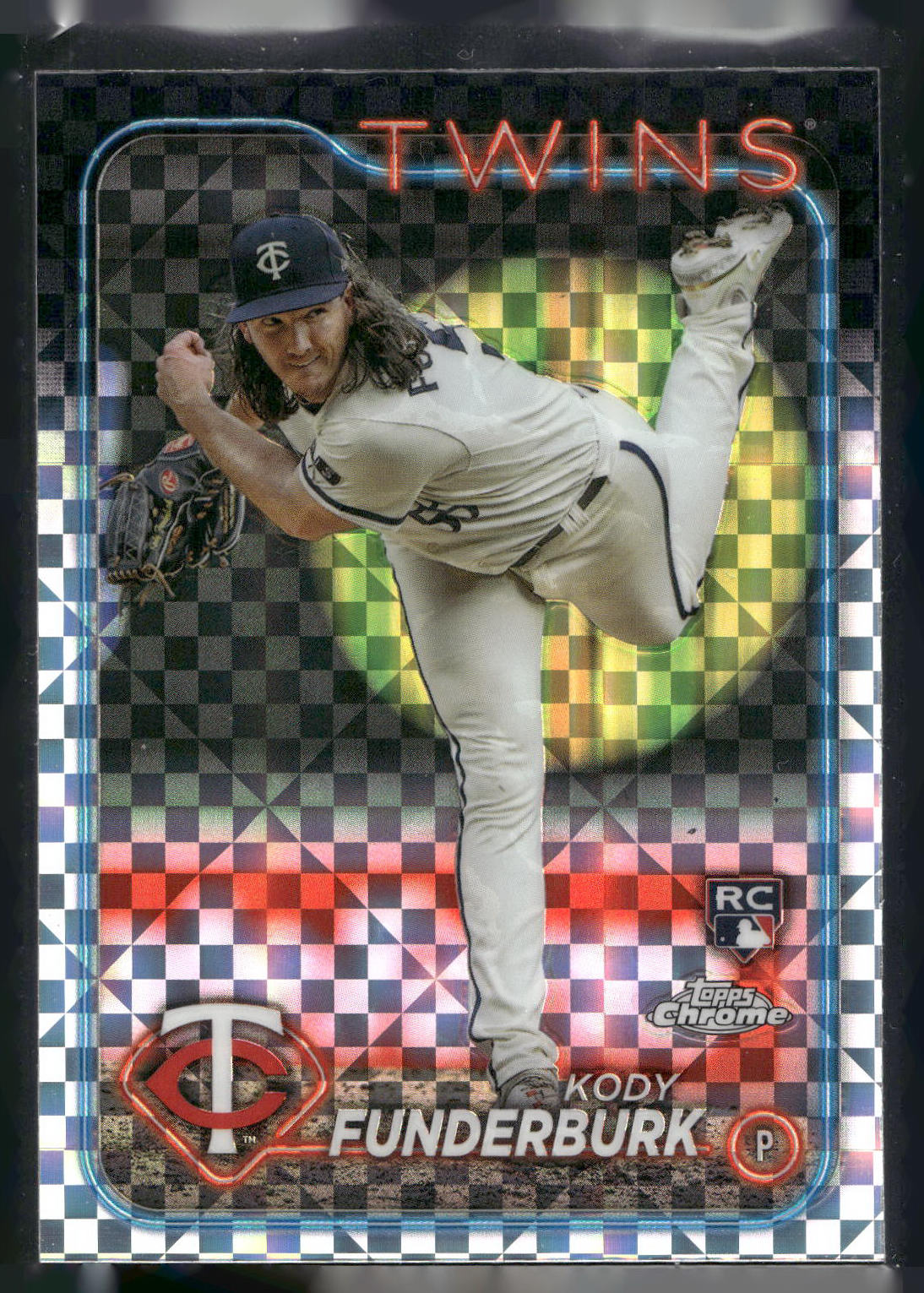 2024 Topps Chrome #297 Kody Funderburk X-Fractors