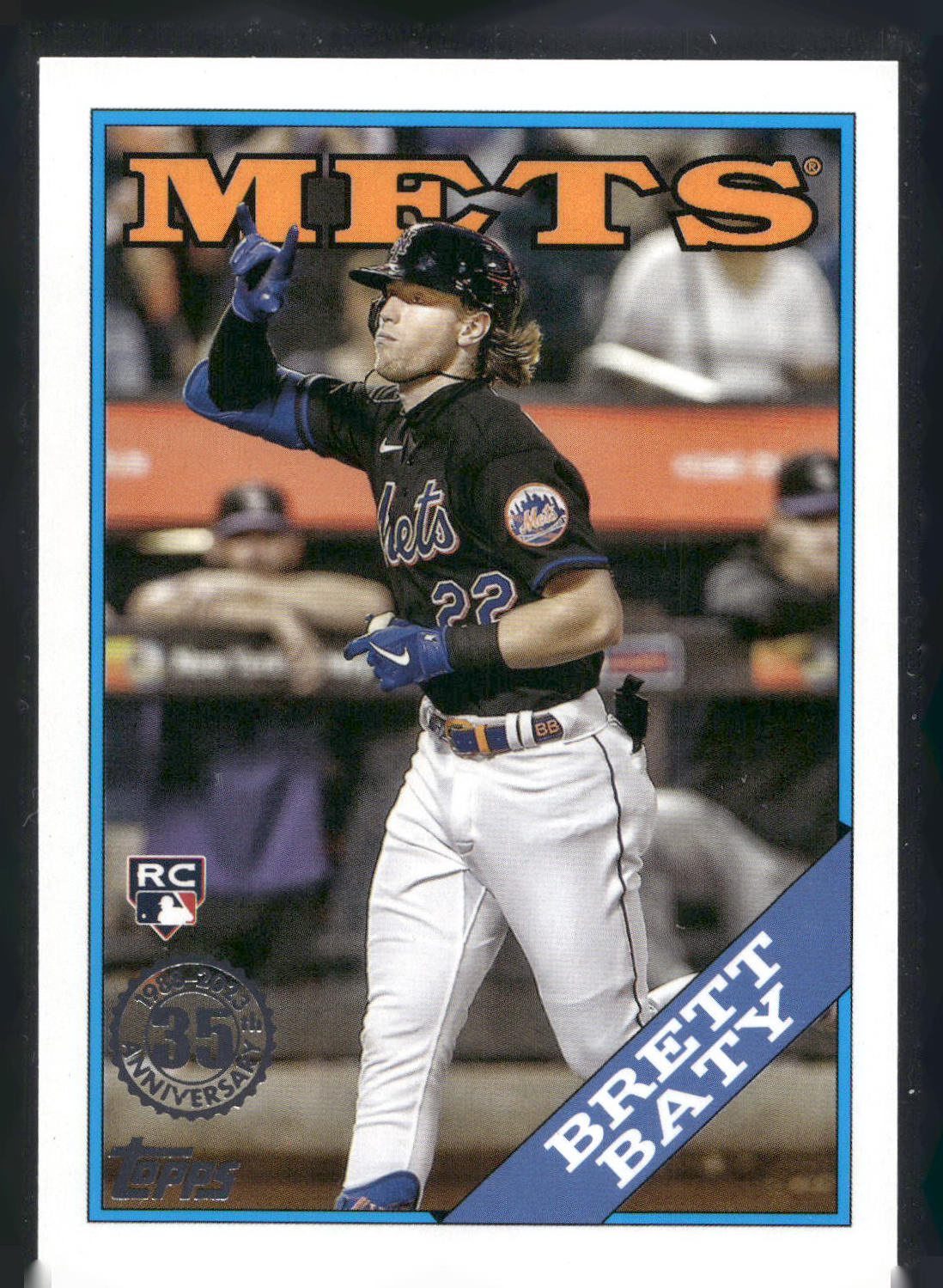 2023 Topps #T88-96 Brett Baty 1988 Topps Baseball 35th Anniversary (Series One)
