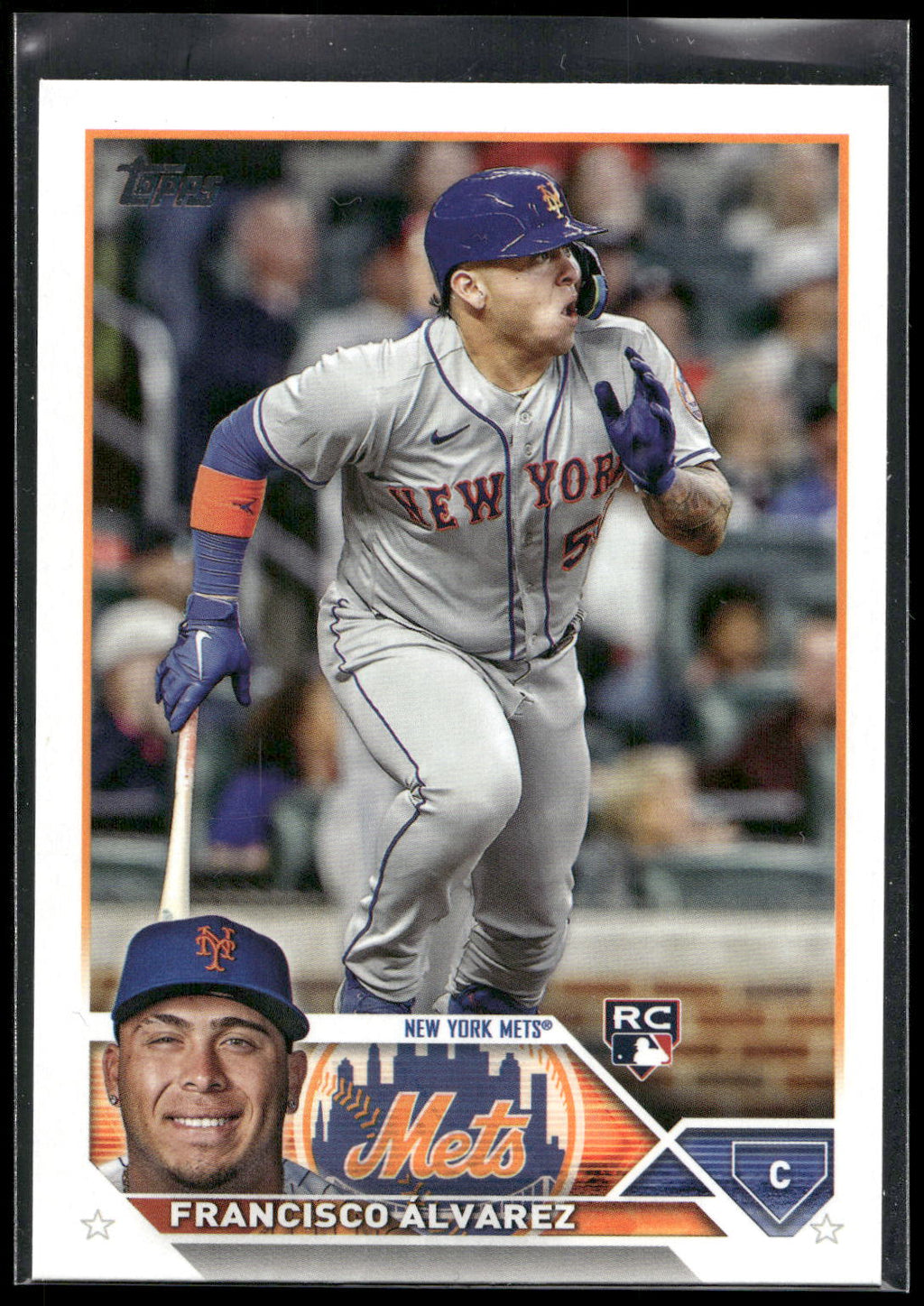 2023 Topps #644 Francisco Álvarez