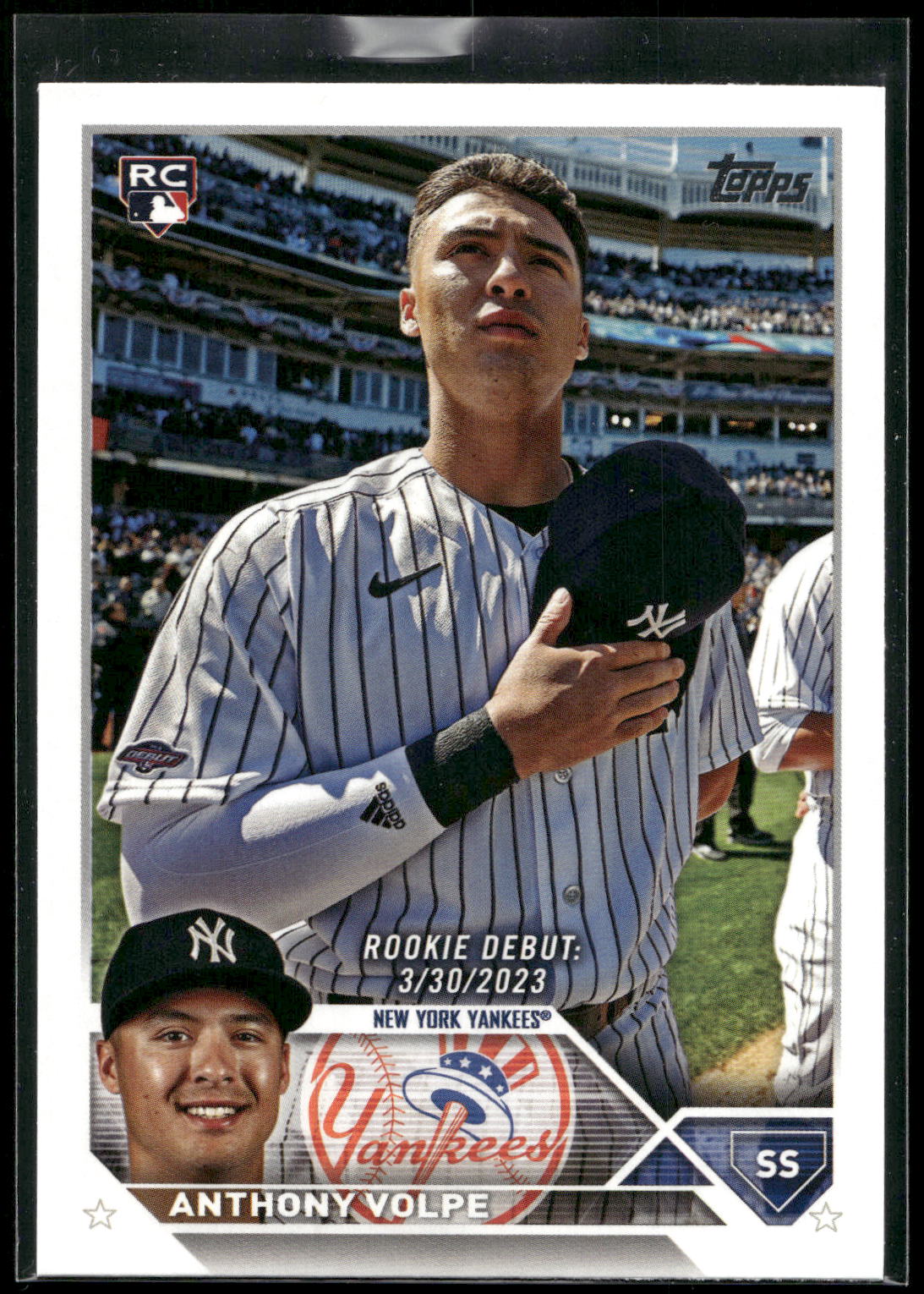 2023 Topps Update #US77 Anthony Volpe